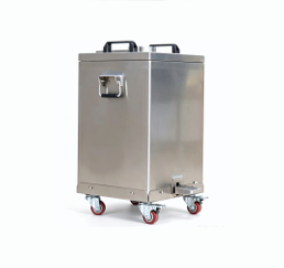 Foot-operated Radioactive Waste Container